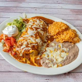 Smothered Burrito Dinner